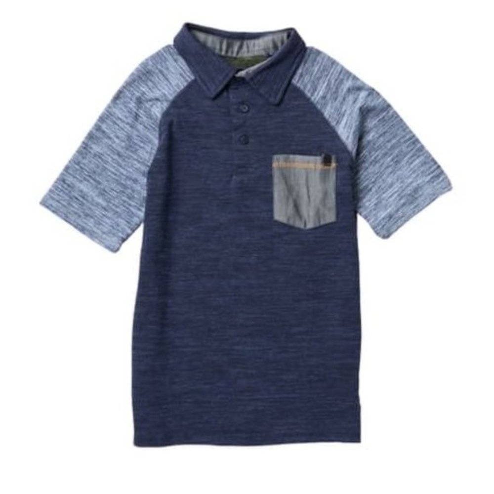 Joe's Jeans Raglan Sleeve Polo Short Sleeve Shirt | 4T